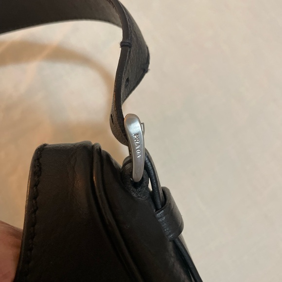 Vintage prada cleo leather hobo handbag - Picture 8 of 12